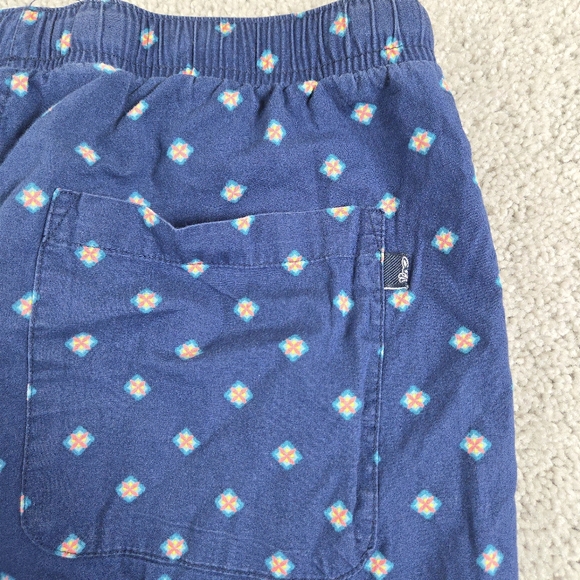 Psycho Bunny Pajama Pants Mens Small Blue All Over Print Lounge Sleep Pockets - Picture 10 of 10